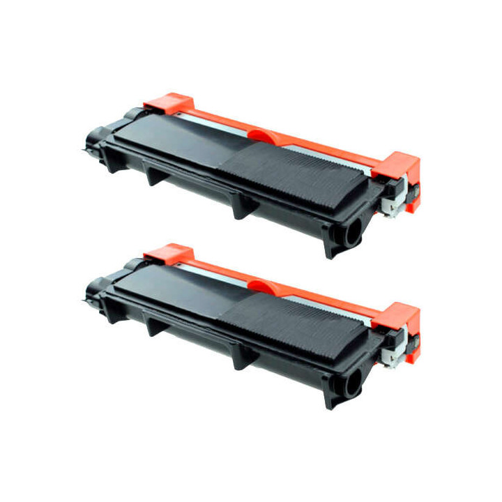 Brother TN2320/TN2310 Negro Pack de 2 Cartuchos de Toner Genericos