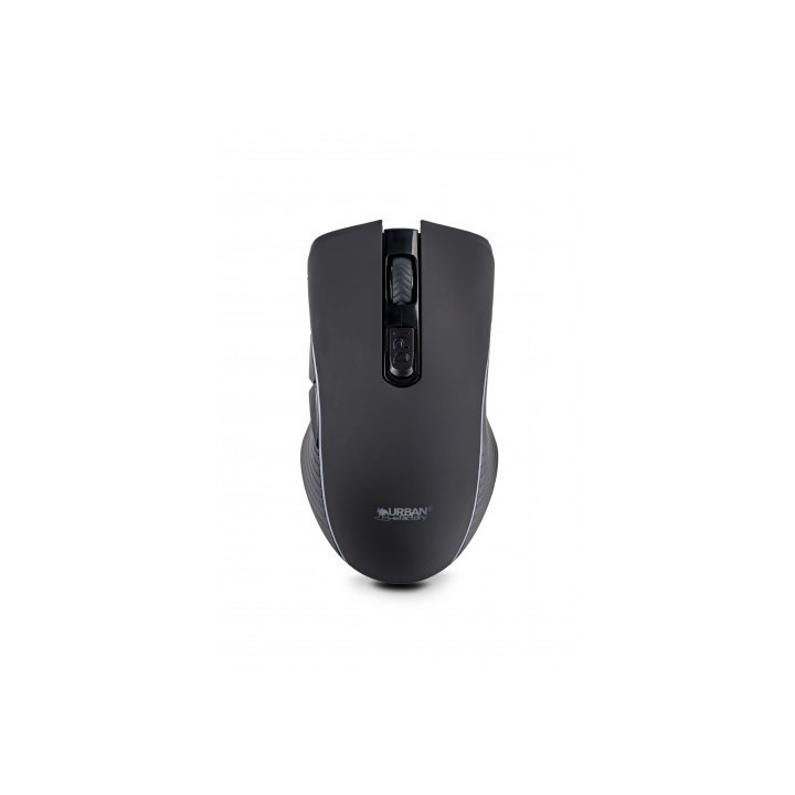 Urban Factory Onlee Raton Bluetooth 2.4Ghz - 1000-2400dpi - Bateria Recargable de 280mAh - 6 Botones - Uso Ambidiestro - Color