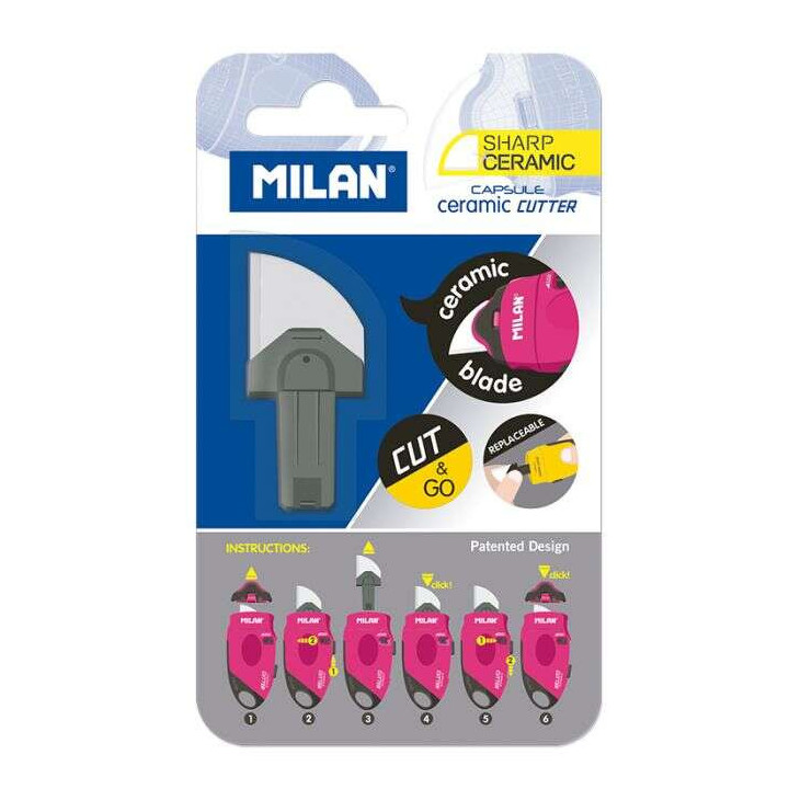 Milan Recambio de Hoja Ceramica para Cutter Capsule Ceramic
