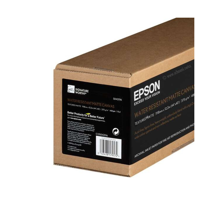 Epson Rollo de Papel WaterResistant Matte Canvas