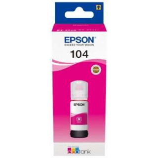 Epson 104 Magenta Botella de Tinta Original - C13T00P340