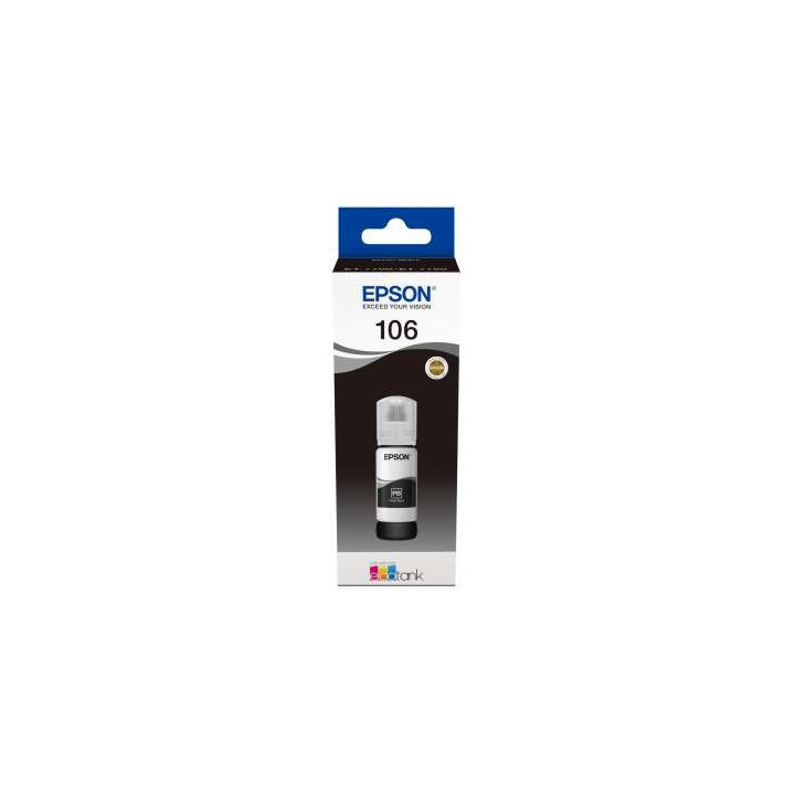 Epson 106 Negro Photo Botella de Tinta Original - C13T00R140