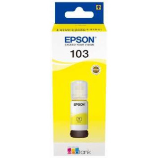 Epson 103 Amarillo Botella de Tinta Original - C13T00S44A10