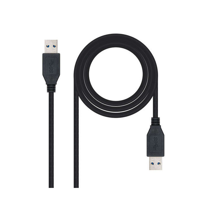 Nanocable Cable USB-A 3.0 Macho a USB-A Macho 2m