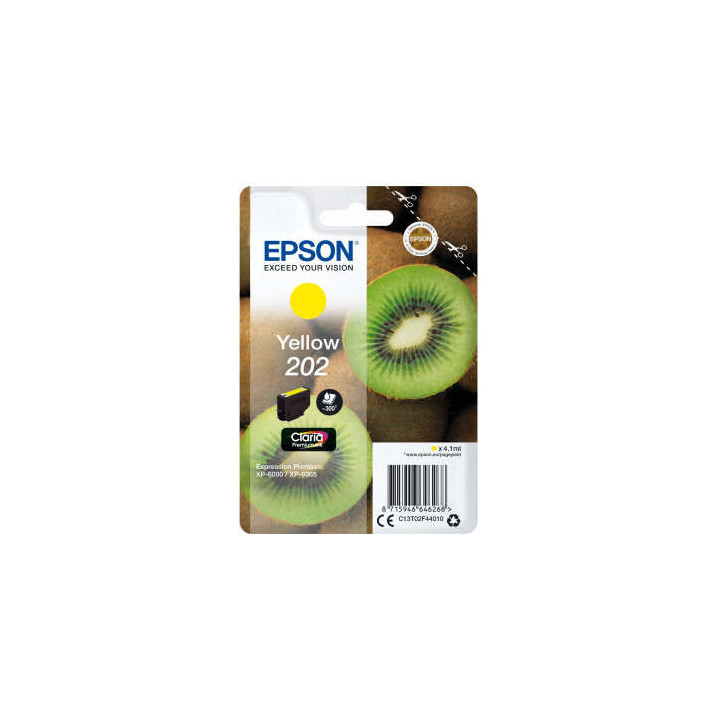 Epson 202 Amarillo Cartucho de Tinta Original - C13T02F44010