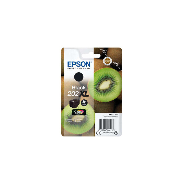 Epson 202XL Negro Cartucho de Tinta Original - C13T02G14010