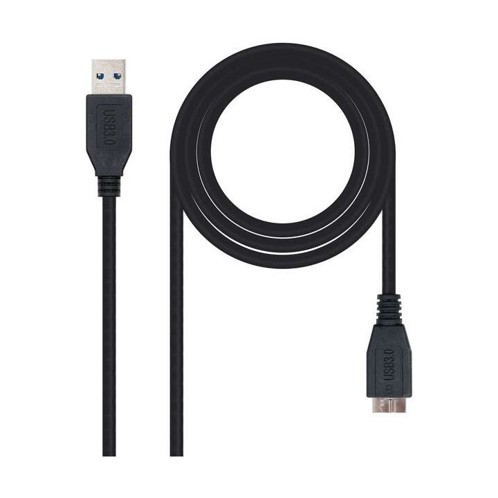 Nanocable Cable USB-A 3.0 Macho a Micro-USB 3.0 Macho 1m