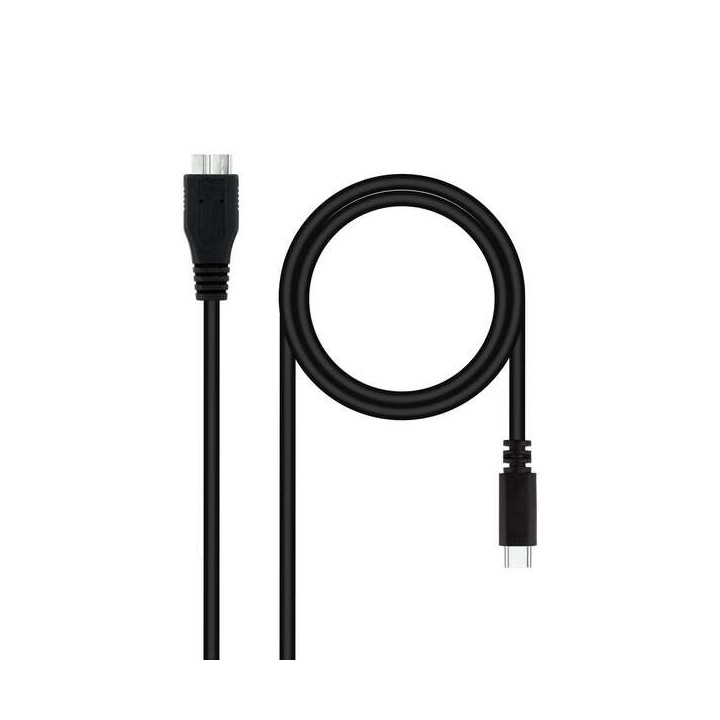 Nanocable Cable USB 3.0 USB-C Macho a MicroUSB-B Macho 1m