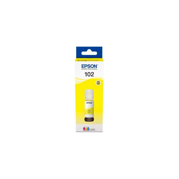 Epson 102 Amarillo Botella de Tinta Original - C13T03R440