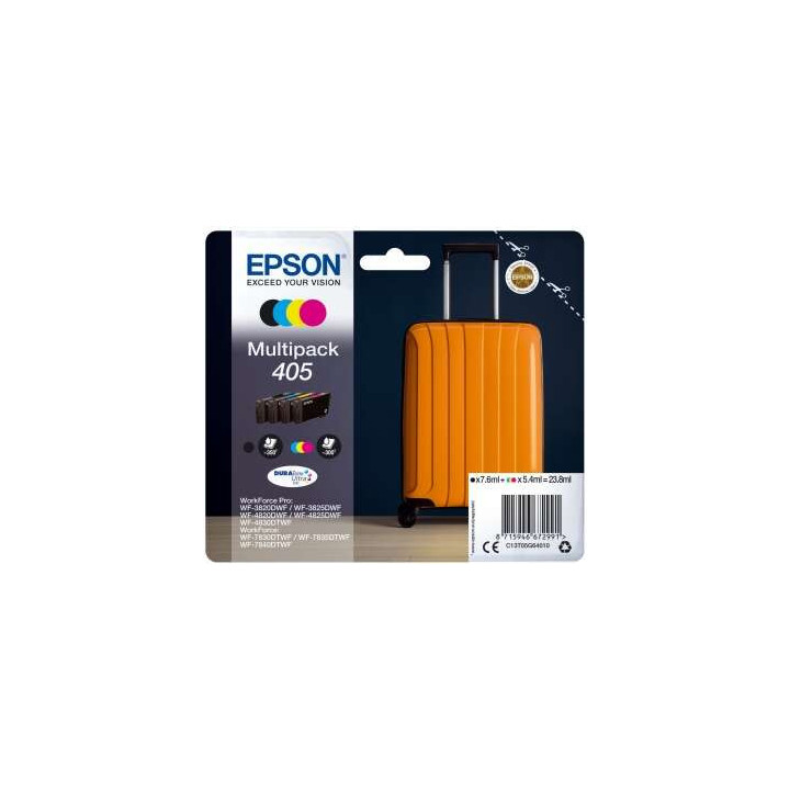 Epson 405 Pack de 4 Cartuchos de Tinta Originales - C13T05G64010