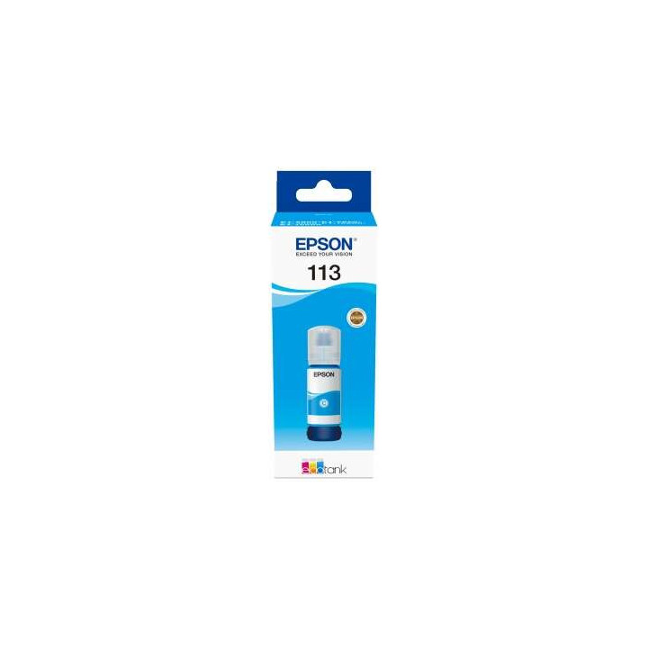Epson 113 Cyan Botella de Tinta Pigmentada Original - C13T06B240