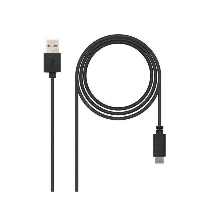 Nanocable Cable USB-C 2.0 Macho a USB-A Macho 0.50m