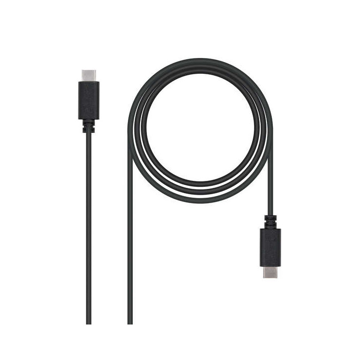Nanocable Cable USB-C 2.0 Macho a USB-C Macho 1m