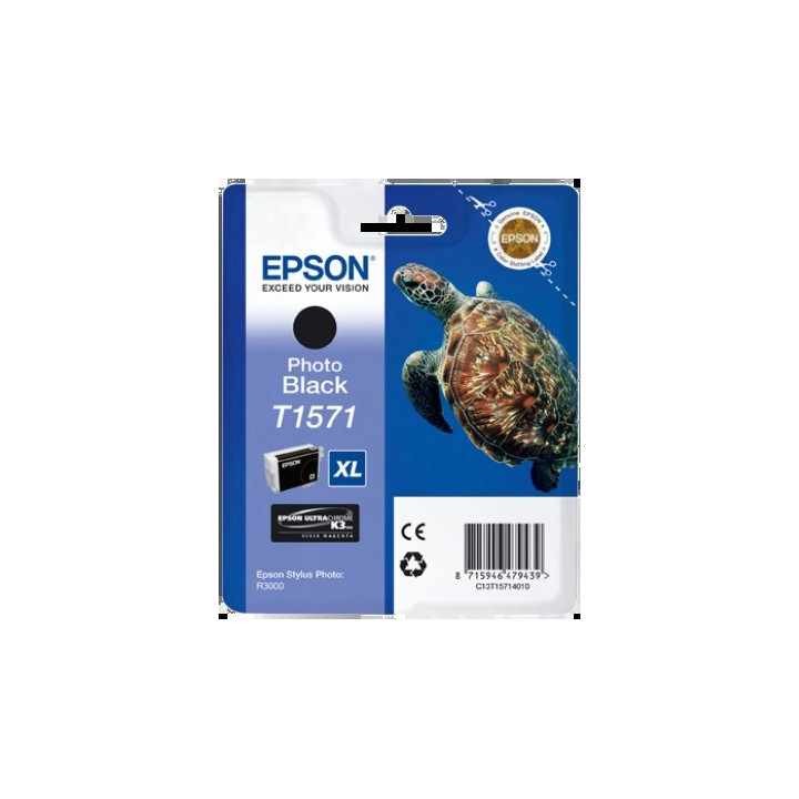 Epson T1571 Negro Photo Cartucho de Tinta Original - C13T15714010