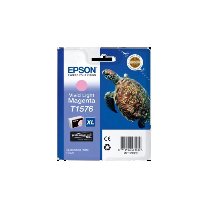 Epson T1576 Magenta Light Cartucho de Tinta Original - C13T15764010