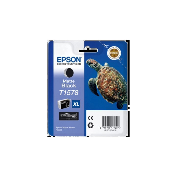 Epson T1578 Negro Mate Cartucho de Tinta Original - C13T15784010