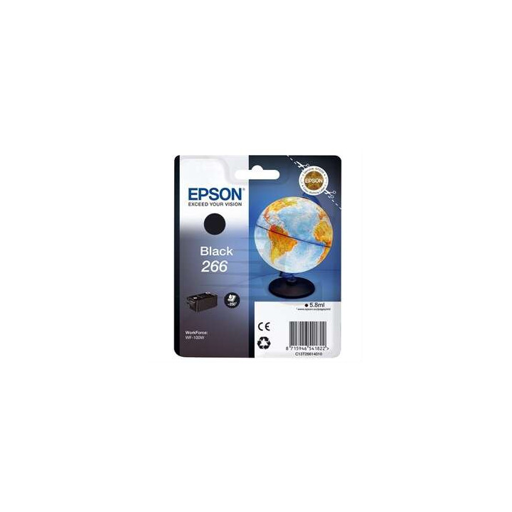 Epson T266 Negro Cartucho de Tinta Original - C13T26614010