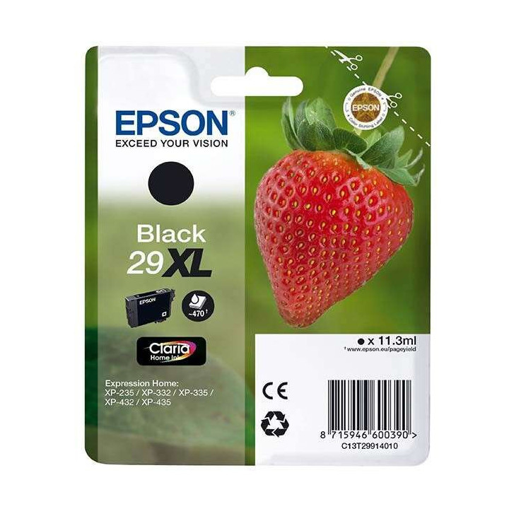 Epson T2991 (29XL) Negro Cartucho de Tinta Original - C13T29914012
