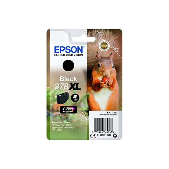 Epson 378XL Negro Cartucho de Tinta Original - C13T37914010