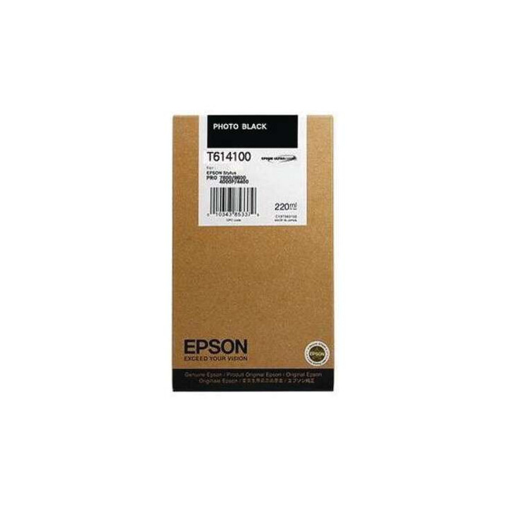 Epson T6141 Negro Photo Cartucho de Tinta Original - C13T614100