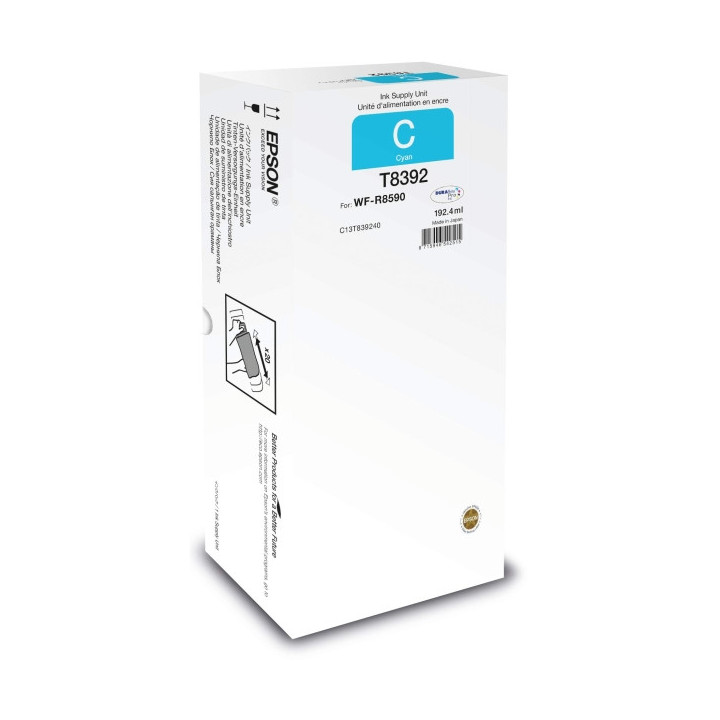 Epson T8392 XL Cyan Cartucho de Toner Original - C13T83924N