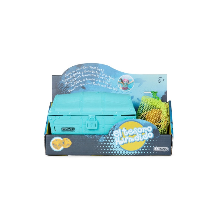 Comansi Juego El Tesoro Hundido para Piscina - Juguete Piscina - Uso Exterior - Juguete Verano