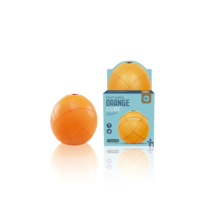 Comansi Fruitcube Rompecabezas Naranja  - Puzzle Rompecabeza - Inspirado en Fruta - Juego de Lógica - Juego Educativo