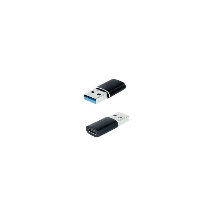 Nanocable Adaptador USB-A 3.1 Macho a USB-C Hembra
