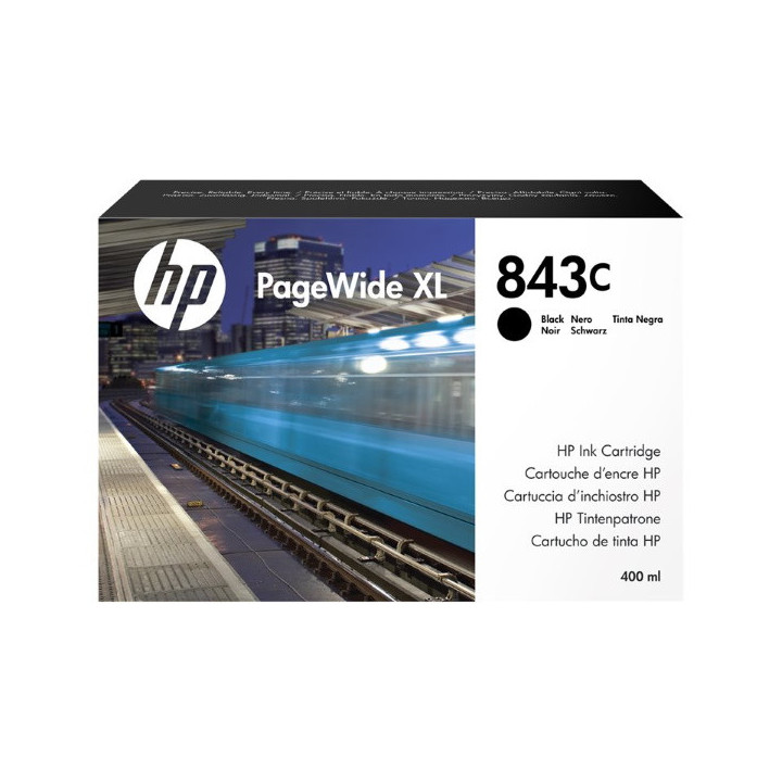 HP 843C XL Negro Cartucho de Tinta Original - C1Q65A