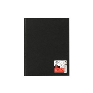 Canson Sketch One Cuaderno con 98 Hojas - 21.6x27.9cm - 100g - Grano Fino - Color Blanco