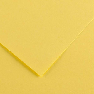 Canson Guarro Pack de 25 Cartulinas Iris de 185g - 50x65cm - Color Amarillo Limon