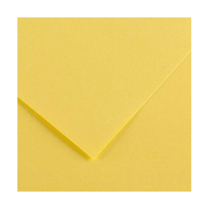 Canson Guarro Pack de 25 Cartulinas Iris de 185g - 50x65cm - Color Amarillo Limon