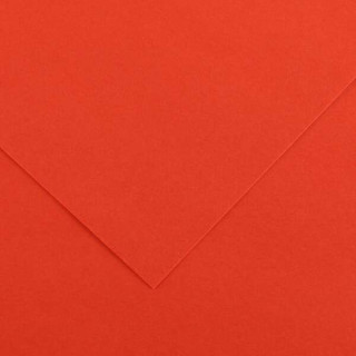 Canson Guarro Pack de 25 Cartulinas Iris de 185g - 50x65cm - Color Tomate