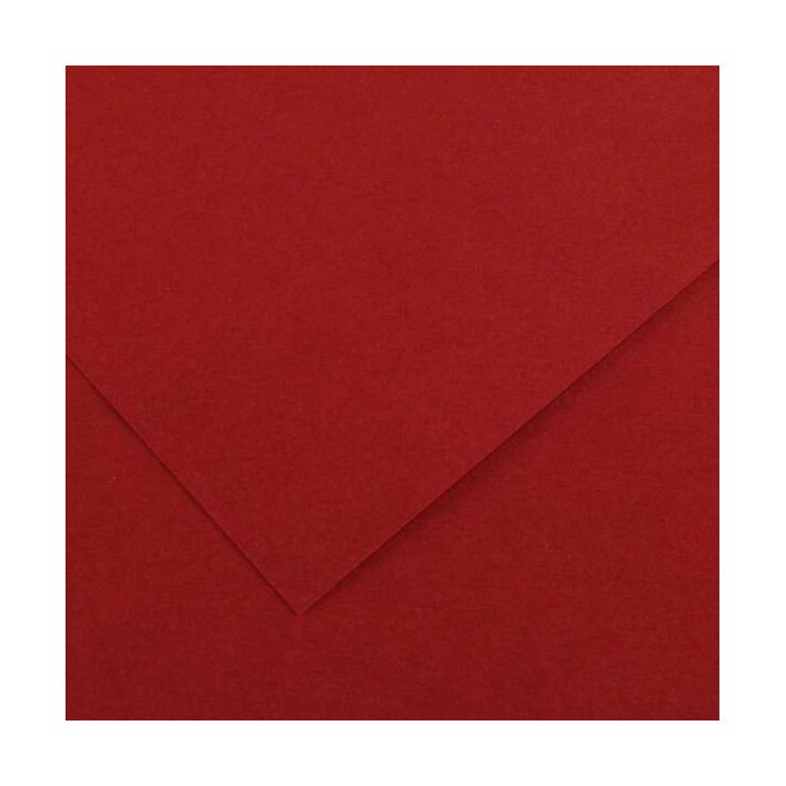 Canson Guarro Pack de 25 Cartulinas Iris de 185g - 50x65cm - Color Granate