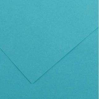 Canson Guarro Pack de 25 Cartulinas Iris de 185g - 50x65cm - Color Azul Turquesa