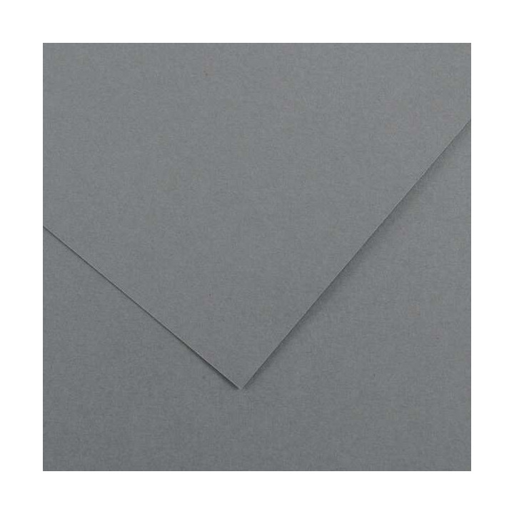 Canson Guarro Pack de 25 Cartulinas Iris de 185g - 50x65cm - Color Gris Plomo