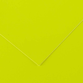 Canson Guarro Pack de 25 Cartulinas Iris de 185g - 50x65cm - Color Amarillo Fluo