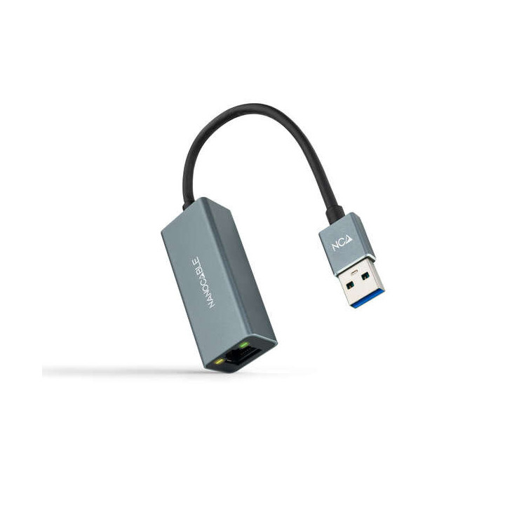 Nanocable Adaptador de Red USB 3.0 a Ethernet Gigabit 10/100/1000 Mbps