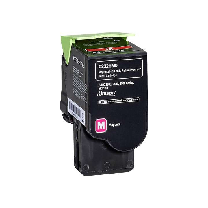 Lexmark C2325/C2425/C2535/MC2325/MC2425/MC2535/MC2640 Magenta Cartucho de Toner Original - C232HM0