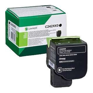 Lexmark C2425/C2535/MC2425/MC2535/MC2640 Negro Cartucho de Toner Original - C242XK0