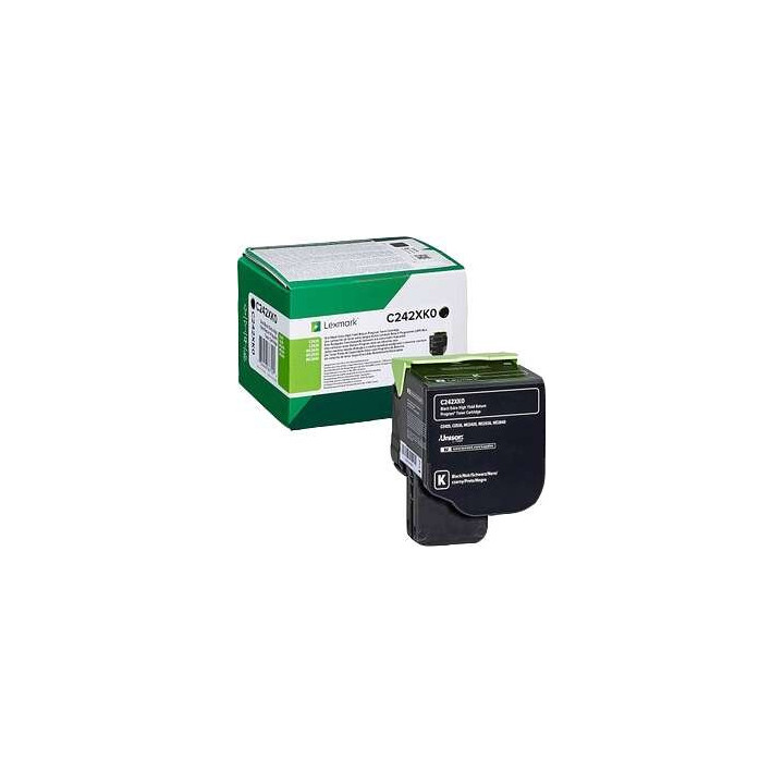 Lexmark C2425/C2535/MC2425/MC2535/MC2640 Negro Cartucho de Toner Original - C242XK0