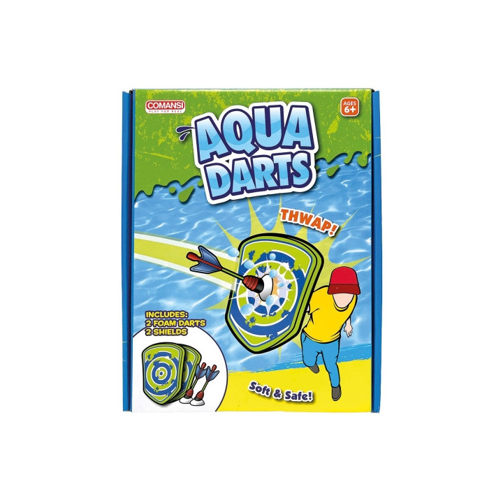 Comansi Aqua Darts Juguete de Agua - Juguete Piscina - Uso Exterior - Juguete Verano - Multijugador