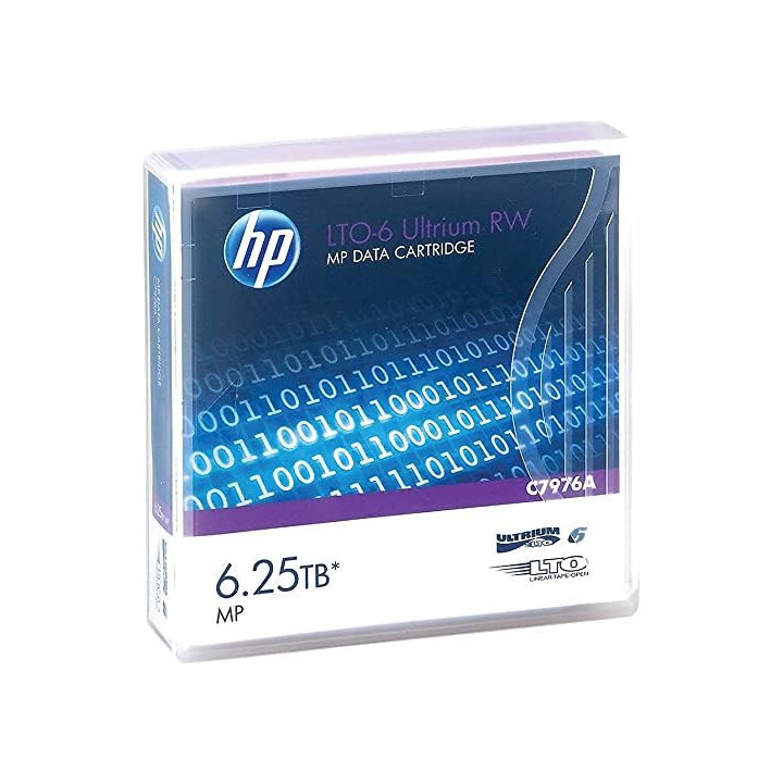 HP LTO-6 Ultrium RW 6.25TB MP Cinta de Datos