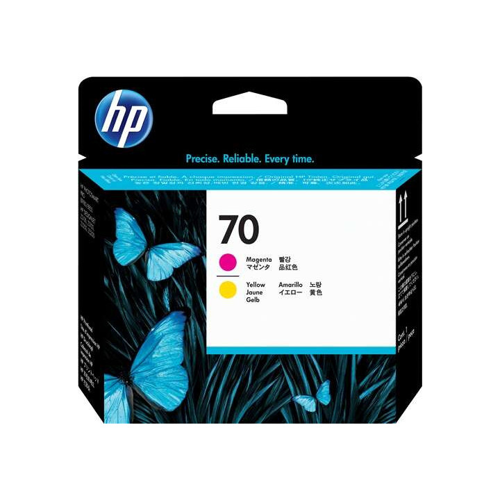 HP 70 Amarillo/Magenta Cabezal de Impresion Original - C9406A