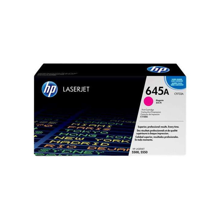 HP C9733A Magenta Cartucho de Toner Original - 645A