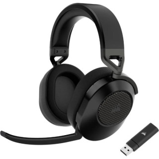 Corsair HS65 Wireless V2 Auriculares Gaming Inalambricos con Microfono - Conectividad Bluetooth 5.4 e Inalmabrica 2.4Ghz - Soni