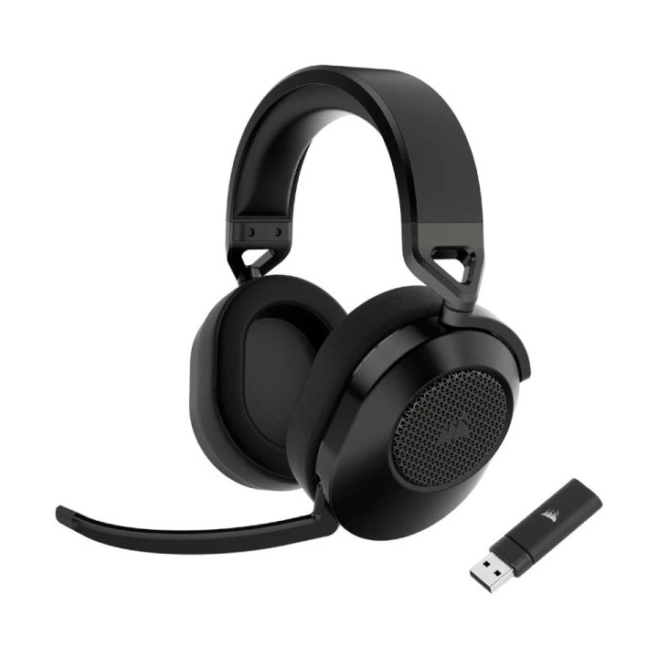Corsair HS65 Wireless V2 Auriculares Gaming Inalambricos con Microfono - Conectividad Bluetooth 5.4 e Inalmabrica 2.4Ghz - Soni