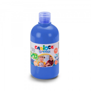 Carioca Botella de Tempera 500ml - Colores Superlavables - Faciles de Mezclar - Aplicable en Materiales Porosos - Alta Opacidad