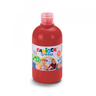 Carioca Botella de Tempera 500ml - Colores Superlavables - Faciles de Mezclar - Aplicable en Materiales Porosos - Alta Opacidad