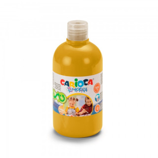 Carioca Botella de Tempera - 500ml - Colores Superlavables - Faciles de Mezclar - Aplicable en Materiales Porosos - Alta Opacid